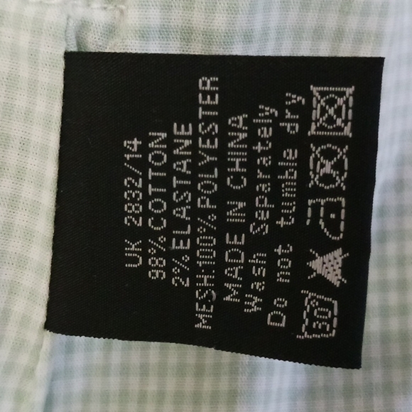 HELL Bunny Green Gingham A-line Retro Rockabilly Dress, Size XS - Picture 11 of 12